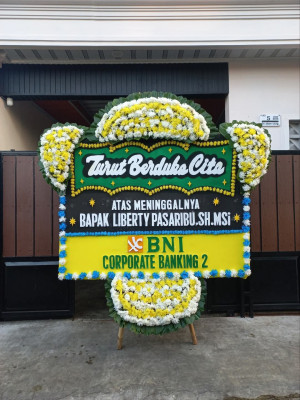 Papan Bunga Duka di Bojongasih