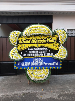 Papan Bunga Duka di Bojongasih