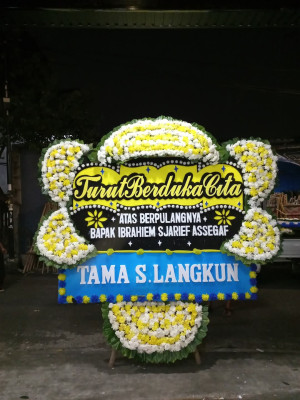 Papan Bunga Duka di Bojongasih