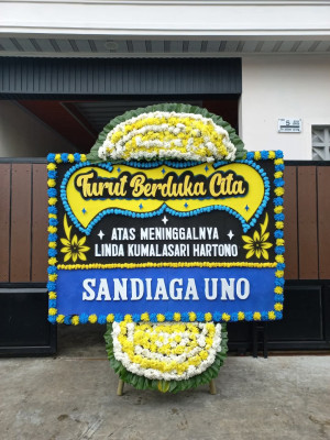 Papan Bunga Duka di Bojongasih