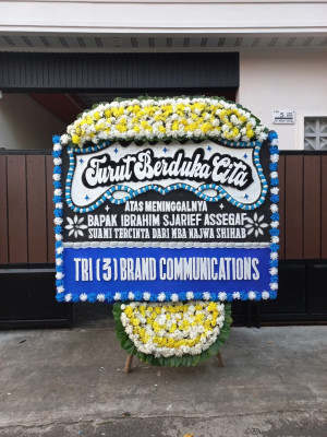 Papan Bunga Duka di Bojongasih